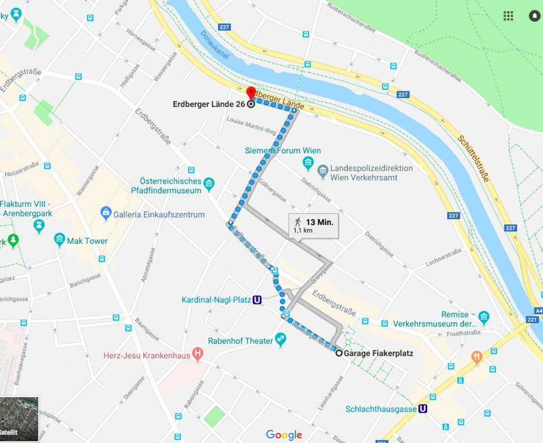 Erdberger Lände by EasyB&B Wien Eksteriør billede